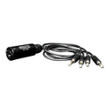 CAT Tails TRS – 4 Channel Male 1/4 inch to RJ45 Adapter – Analog Audio Over CAT5e/6/7 – Neutrik Connectors – Mogami AES3 Grade Cable – Durable Aluminum Housing for Stage, Studio & Live Sound
