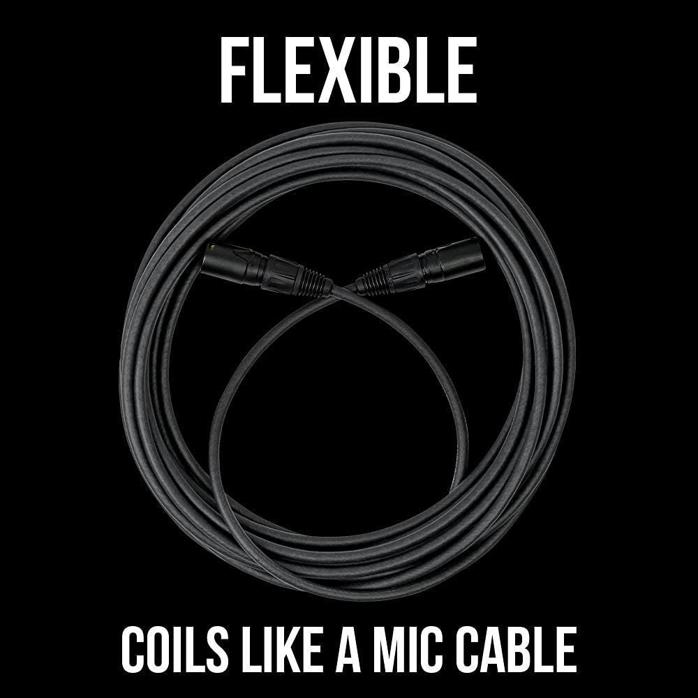 Sound Tools SuperCAT Professional Grade Shielded CAT5e etherCON Cable – High-Speed Ethernet Cable with 6Gbps Data Transfer – Flexible Polyurethane Jacket & Neutrik Connectors (150 feet, Black) — Slide 4 of 5