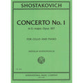 Concerto no.1 in E flat, op. 107, cello; Dimitri Shostakovich (International) [Paperback] Dmitri Shostakovich and Rostropovich