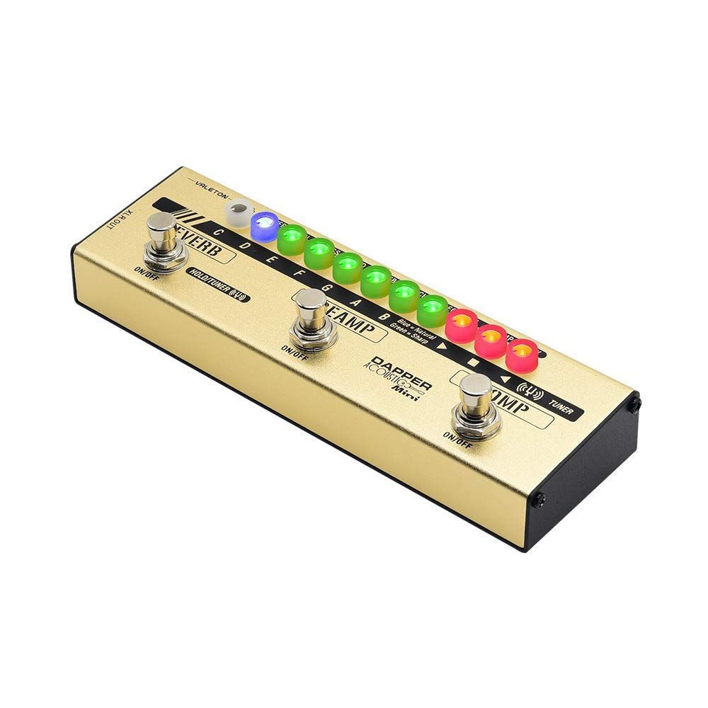 VALETON Dapper Acoustic Mini Electric-Acoustic Guitar DI Analog Preamp Multi-Effects Pedal — Slide 6 of 7