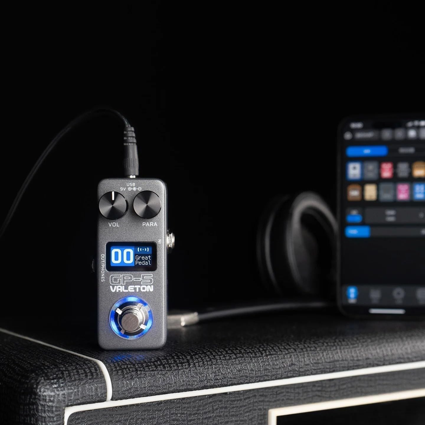 Valeton GP-5 Compact Multi-Effects Processor – SnapTone & IR Loader, 100+ Effects, Bluetooth, USB Audio Interface — Slide 8 of 8