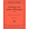 Saint-Saens, Camille - Introduction and Rondo Capriccioso, Op 28 - Violin and Piano