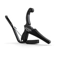 Kyser Musical Products Quick-Change Capo, KGEBA, Black - For Electric Guitars, Made in USA, Quality, Strong, Lightweight, Quick & Easy Key Changes, Innovative, Perfect Fit for Electrics