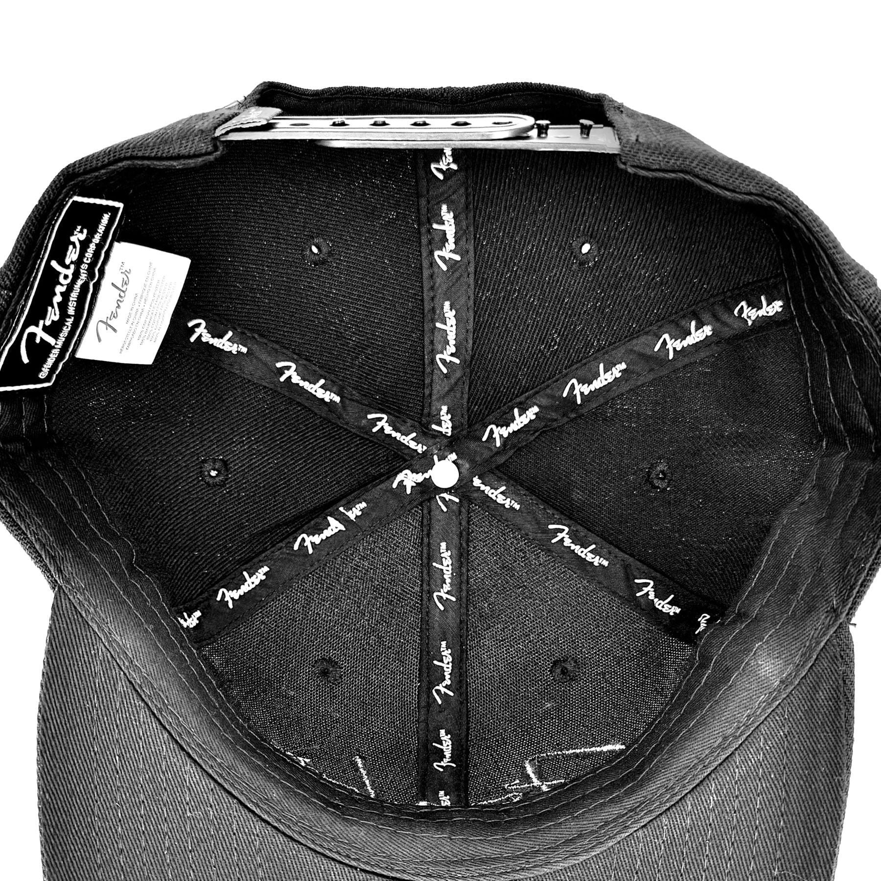 P Pluginz Black Flat Bill Hat — Slide 7 of 8