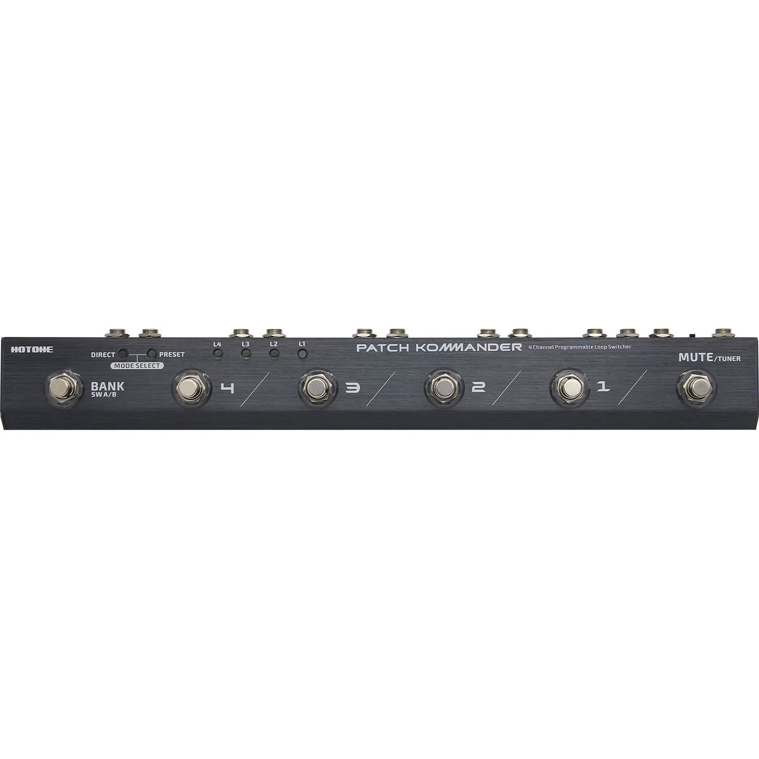 Hotone Patch Kommander 4-Channel Programmable Effects Loop Switcher — Slide 1 of 5