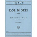 Bruch, Max - Kol Nidre Op 47 for Cello and Piano - Arranged by Rose - International Edition