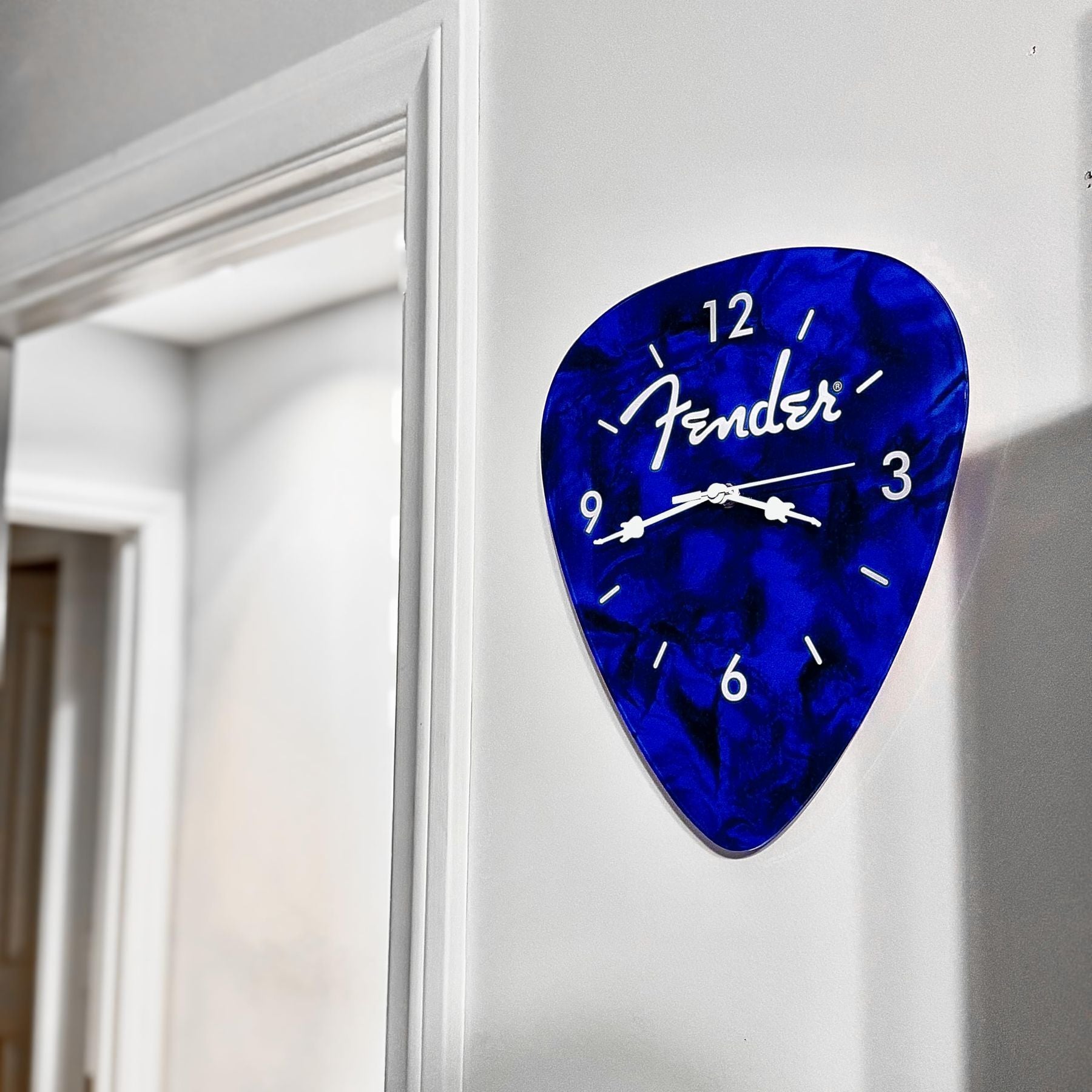 P Pluginz- Fender Guitar Pick Wall Clock — Slide 6 of 7