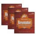 GHS Strings – Resonator Guitar Strings Set 1650 – Phosphor Bronze, Square Neck & Round Neck Dobro/Lap Steel, Bluegrass & Slide Guitar, Long Lasting Tone, Powerful Projection, Balanced Sound (3 Pack)