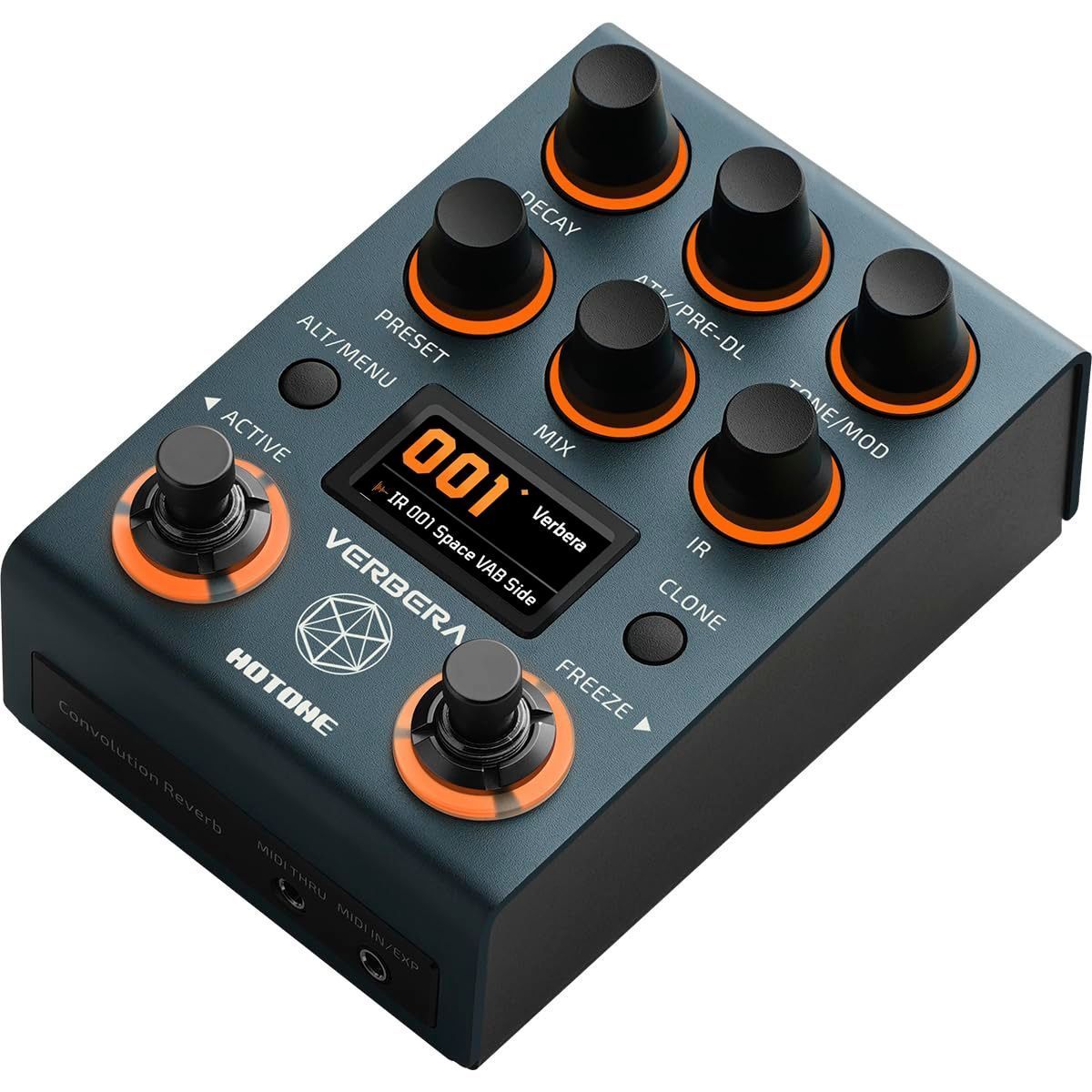 Hotone Verbera NC-200 Convolution Reverb Effects Processor (power supply included) — Slide 2 of 6