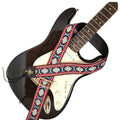 D'Andrea Ace Vintage Reissue guitar strap in Snowflake design