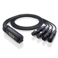 Sound Tools Microphone Swapper with 4 XLR Cables – 2-in 2-Out Low-Noise Make-Before-Break Switch – Fits Wireless Mic Clip – Seamless, Professional Mic Channel Switching for Stage & Studio
