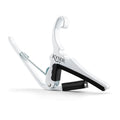 Kyser Quick-Change Guitar Capo for 6-string acoustic guitars, Pure White, KG6W