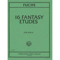 Lillian Fuchs 16 Fantasy Etudes for solo viola sheet music cover