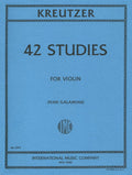 KREUTZER - Estudios y Caprichos (42) para Violin (Galamian) OCASION