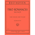 Beethoven Ludwig Two Romances Op. 40 and 50 Violin and Piano by Zino Francescatti - International
