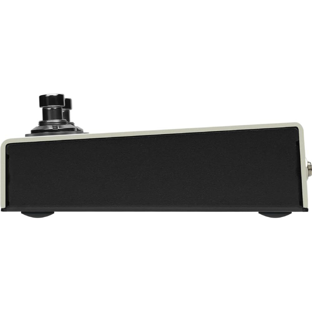 Hotone Ampero Mini MP50VN effects processor — left-side view showing the black side panel — Slide 9 of 9