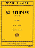 INT2058 - Wohlfahrt - 60 Studies Opus 45 Volume I For Viola