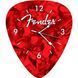 P Pluginz Fender Guitar Pick Wall Clock (Red)