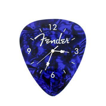P Pluginz- Fender Guitar Pick Wall Clock