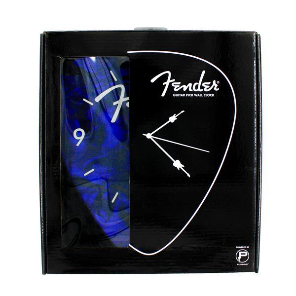 P Pluginz- Fender Guitar Pick Wall Clock
