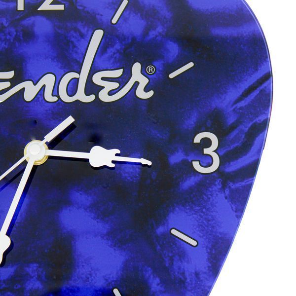 P Pluginz- Fender Guitar Pick Wall Clock