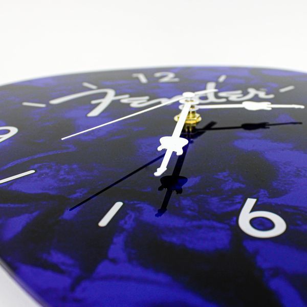 P Pluginz- Fender Guitar Pick Wall Clock