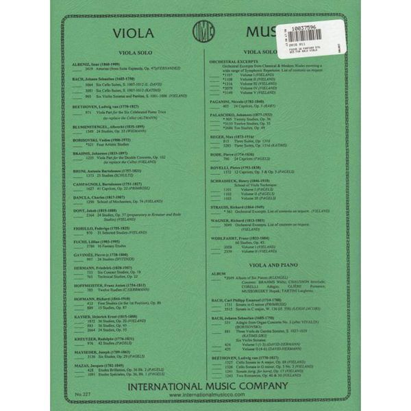 Fuchs, Lillian - 16 Fantasy Etudes - Viola solo - International Edition [Sheet music] [Sheet music] [Sheet music] [Sheet music] [Sheet music] [Sheet music] [Sheet music] [Sheet music] [Sheet music] [Sheet music] [Sheet music] [Sheet music] [Sheet music]