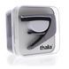 THALIA CHROME FINISH CAPO WITH CRIMSON PAUA INLAY