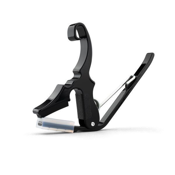 Kyser Musical Products Short-Cut Partial Guitar Capo, KG3BA, Black - Three String Capos, DADGAD Tuning, Made in USA, Quality, Strong, Lightweight, Quick & Easy Key Changes, Innovative, Perfect Fit