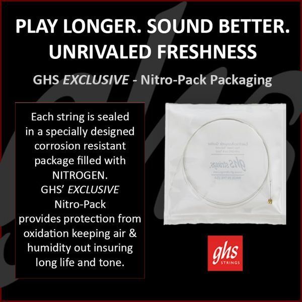 GHS Strings, GBM Boomers, Nickel Plated Steel Electric Guitar Strings, Legendary Strength, Consistent Intonation, Long Lasting Brightness, Tone & Sustain. For 6-String Guitar, 11-50 Med. Gauge, 6 Pack