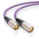 Sound Tools SuperCAT Professional Grade Shielded CAT5e etherCON Cable &ndash; High-Speed Ethernet Cable with 6Gbps Data Transfer &ndash; Flexible Polyurethane Jacket & Neutrik Connectors (50 feet, Purple)
