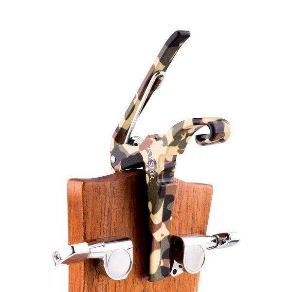 Kyser Musical Products Quick-Change Guitar Capo, KG6C2A, Camo 2.0 - For 6-String Acoustic Guitars, Made in USA, Quality, Strong, Lightweight, Quick & Easy Key Changes, Innovative, Perfect Fit