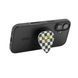 Fender Guitar Pick Phone Grip with Adhesive Backing (Checkered)