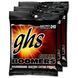 3 SETS of GHS Boomer TNT 10-52 Electric Guitar Strings (GBTNT)