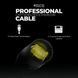 SuperCAT 7 Shielded EtherCON Cable (3 feet, Black) - Flexible Polyurethane Jacket, Neutrik Connectors, 10Gbps Speed, CAT7 Standard