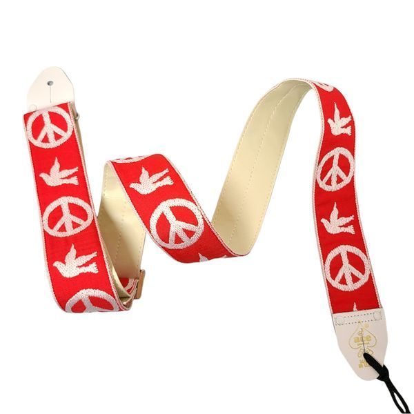 Ace Vintage Reissue Guitar Strap by D&rsquo;Andrea &ndash; Vintage Rock Style &ndash; Adjustable &ndash; Fits Electric, Acoustic & Bass
