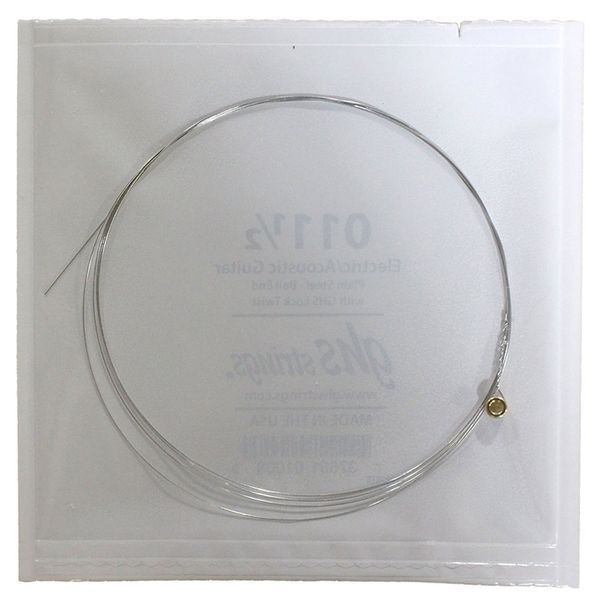 GHS Strings WB-L White Bronze Acoustic Guitar Strings, Light (12-54)